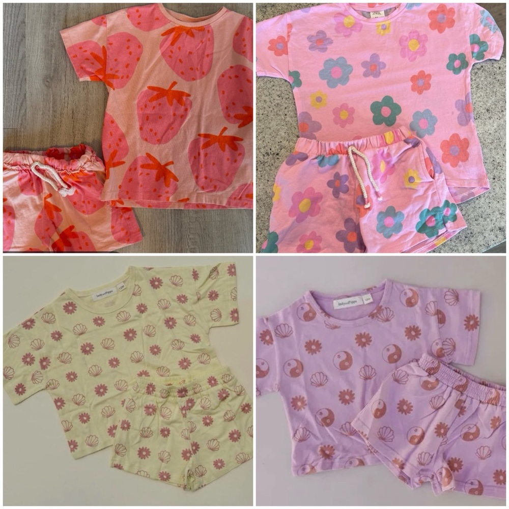 ISO INDY+PIPPA & ZARA SETS